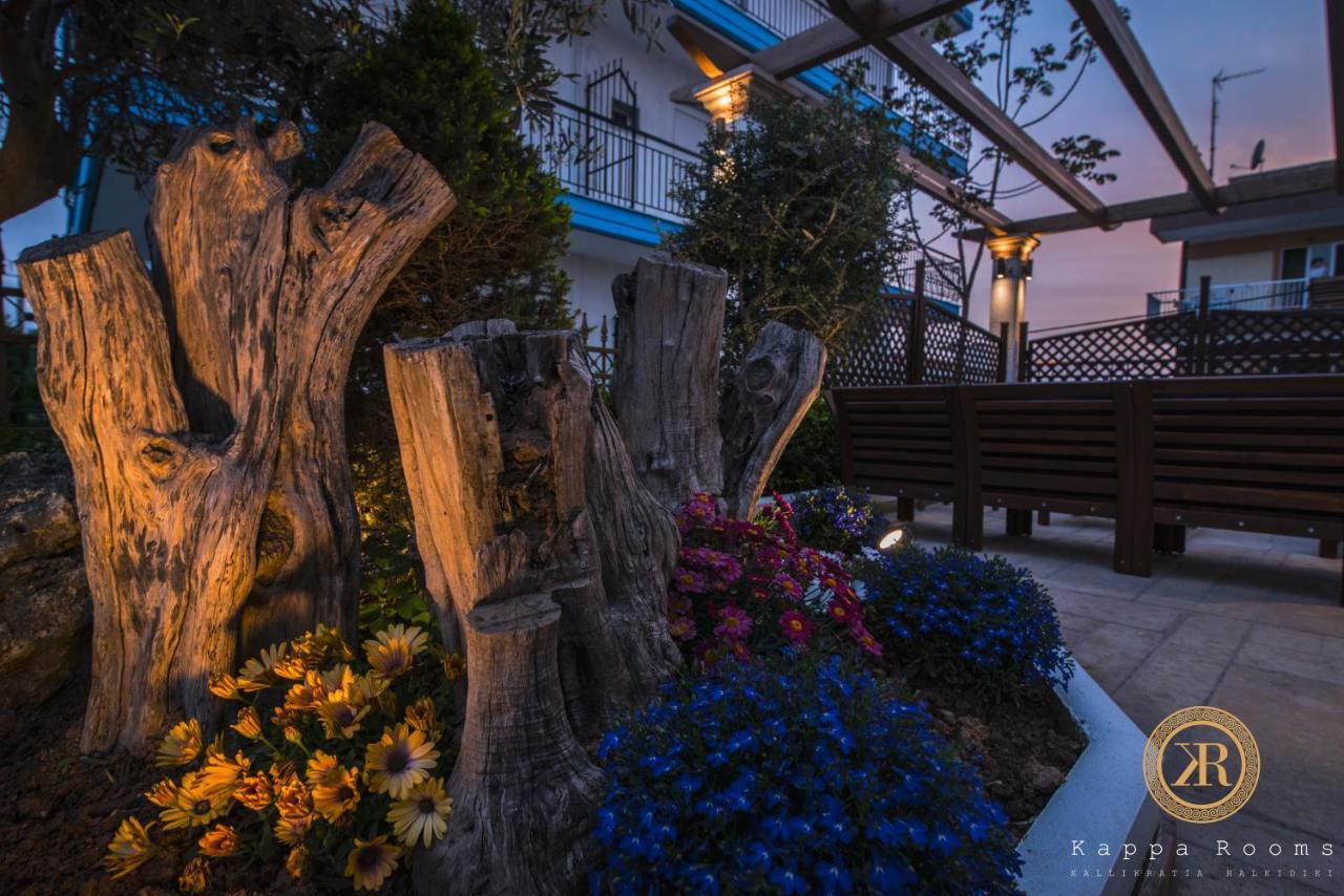 Kappa Rooms Boutique Hotel Nea Kallikrateia Esterno foto