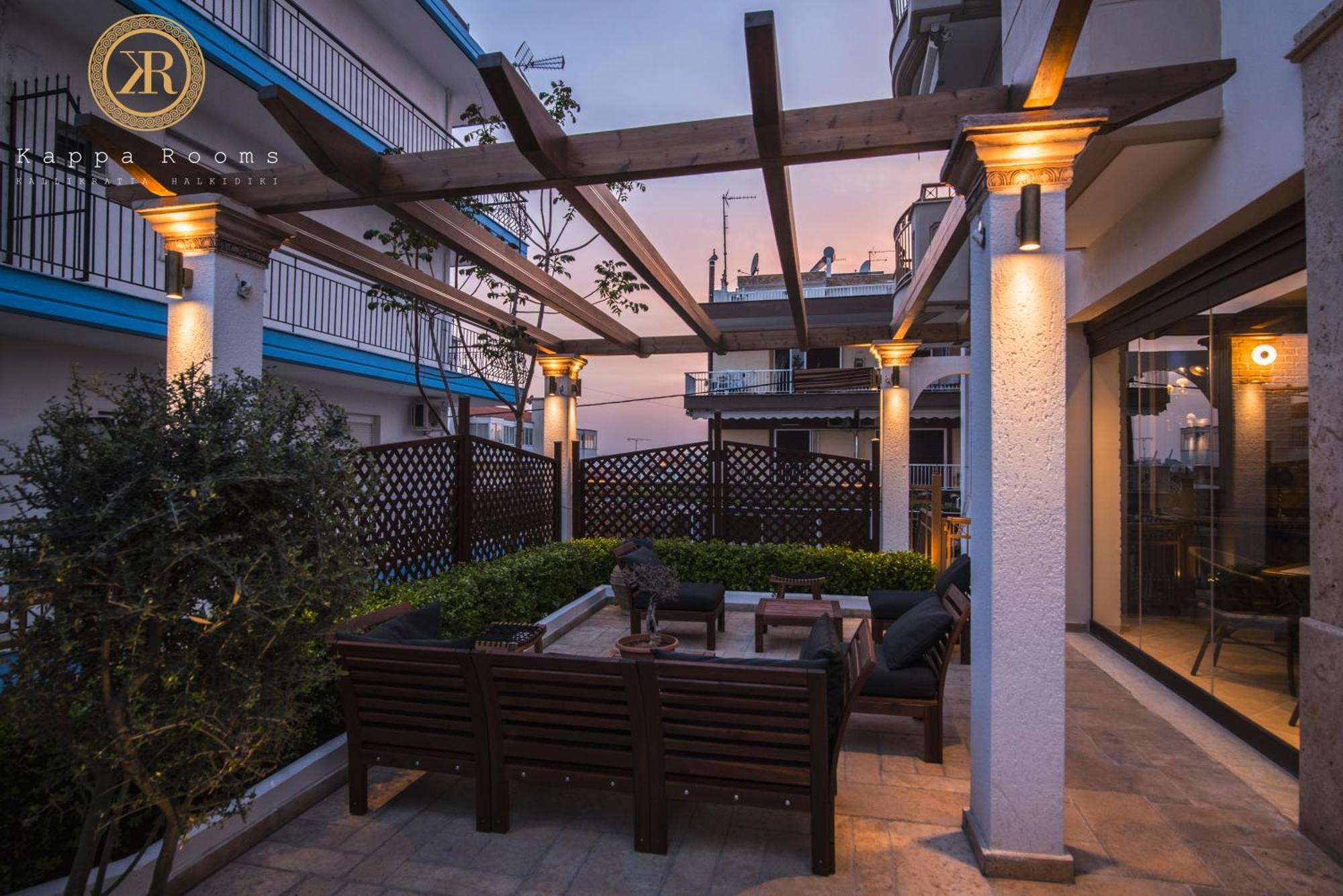 Kappa Rooms Boutique Hotel Nea Kallikrateia Esterno foto